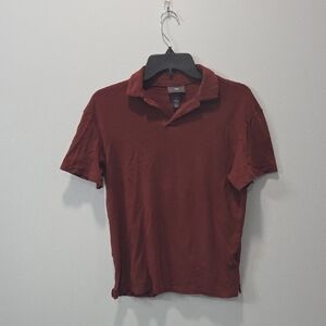 Men's H&M Brown Polo - S